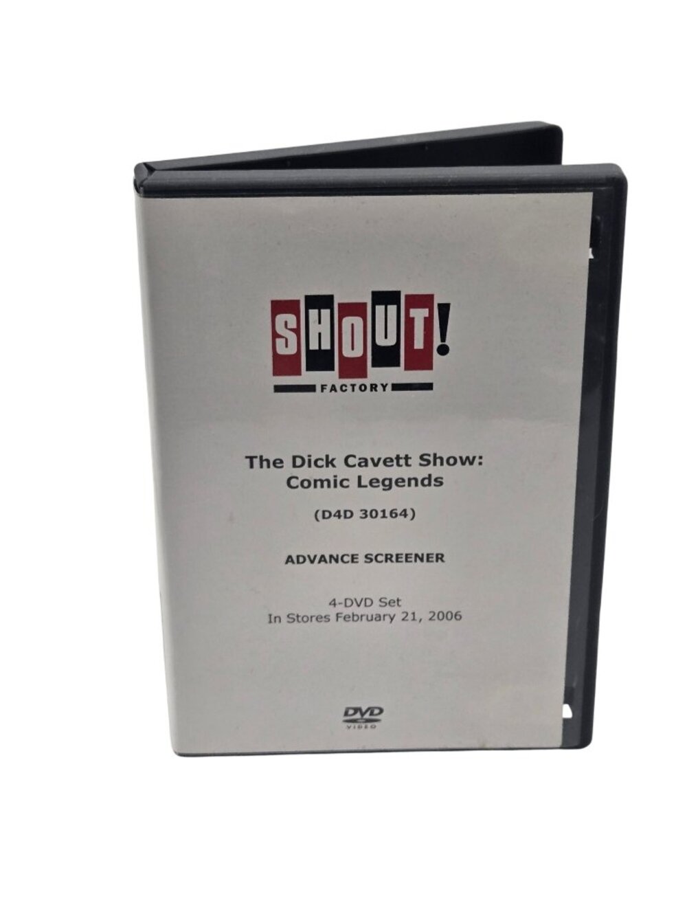 Dick Cavett Show Comic Legends 4 DVD Set Advance Screener 2006 Shout! Factory